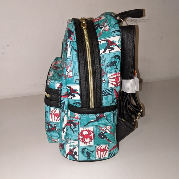 Spider-Man: Across the Spiderverse Loungefly Backpack - Picture 4 of 6
